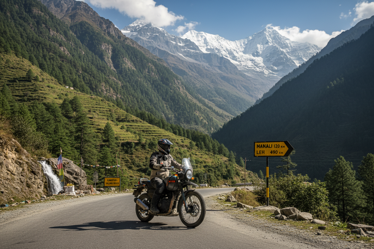 Explore the Ultimate Delhi to Manali Bike Trip with Bikes on Rent in Delhi
