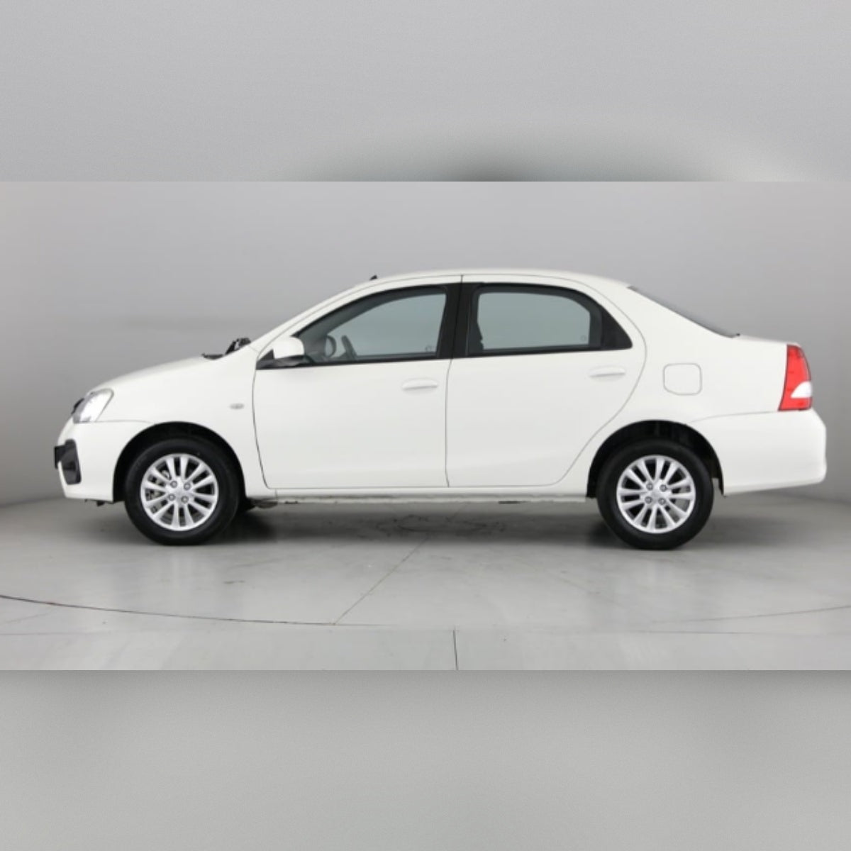 Toyota Etios (5 Seater) + Professional Driver